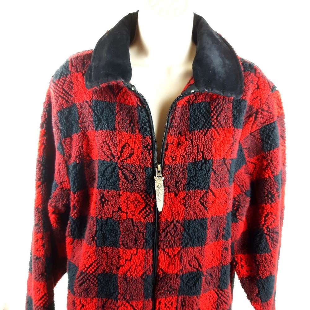Woolrich Women’s Vintage Plaid Coat Jacket Small - Picture 2 of 8
